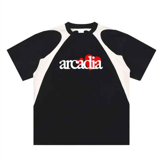 HEART PANEL T-SHIRT