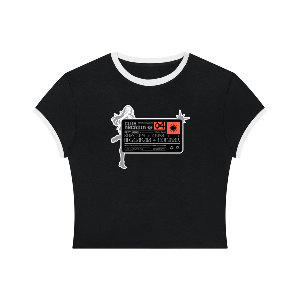 Club Arcadia 04 Slim T-Shirt